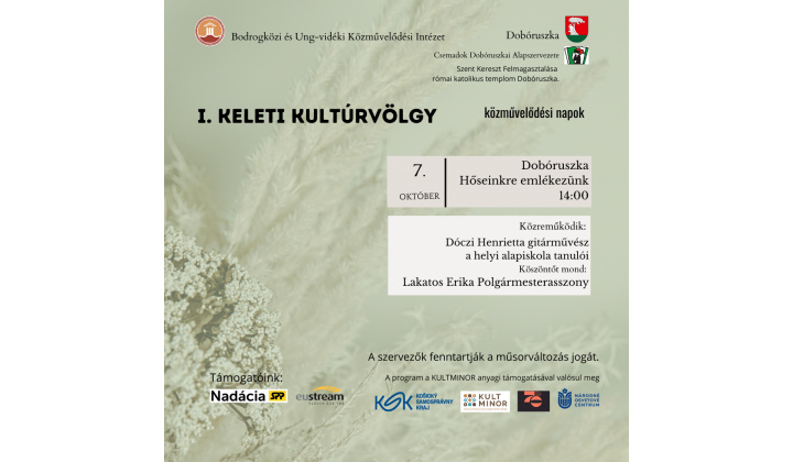 I. ÚDOLIE KREATÍVNEJ KULTÚRY NA VÝCHODE